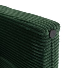 3 Piece Opher Corduroy Ottoman Bench & Footstool Set